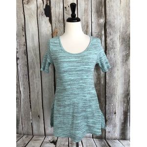 Lularoe Perfect T Space Dye Ribbed Top